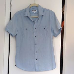 Express Men's Button down Blu M